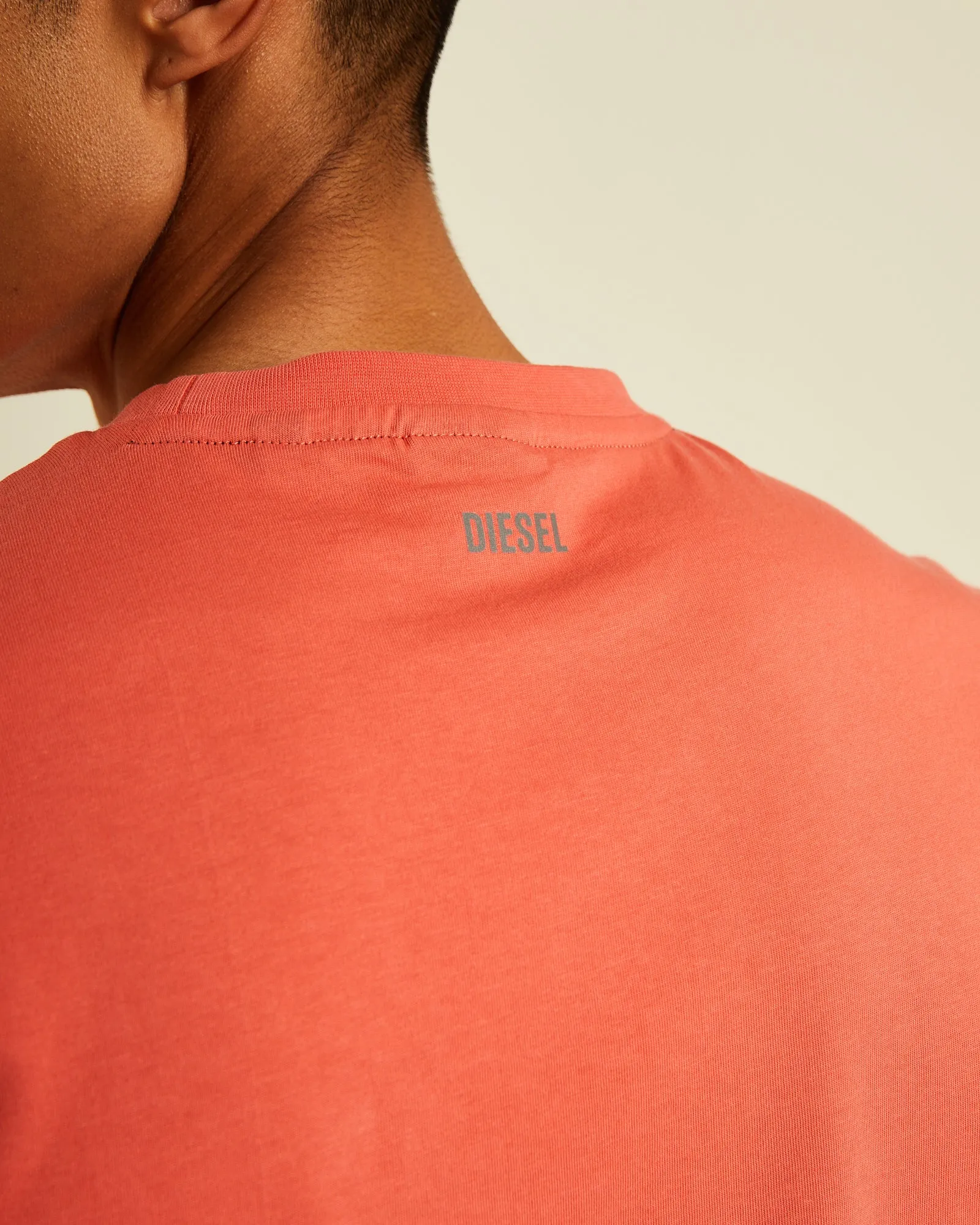 Seasonal Staple Non-toxic Idris Tee Bright Peach