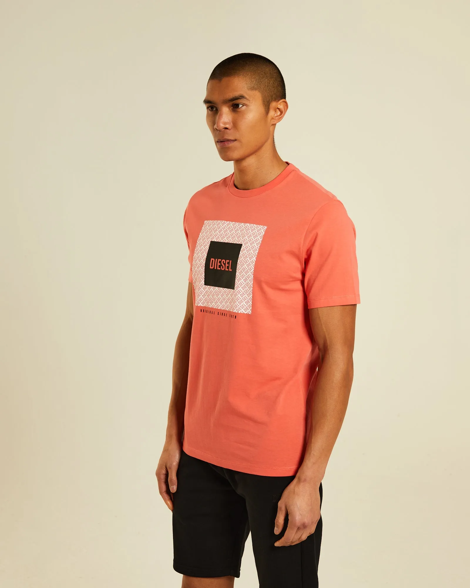 Idris Tee Bright Peach Trendy popularity