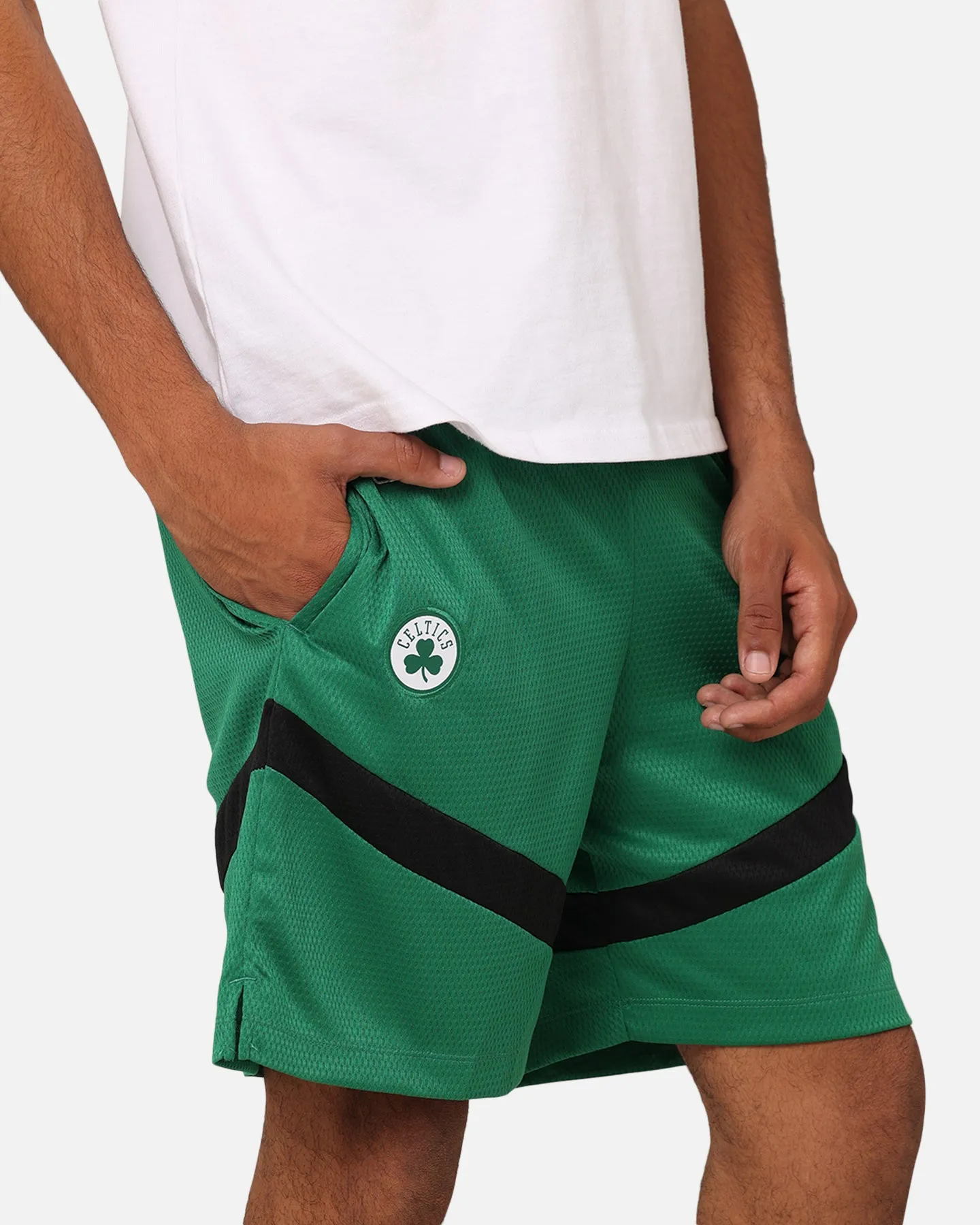 Nike Boston Celtics Dri-FIT Practice Icon  Shorts Clover/Black souvenir choice Minimal Comfort