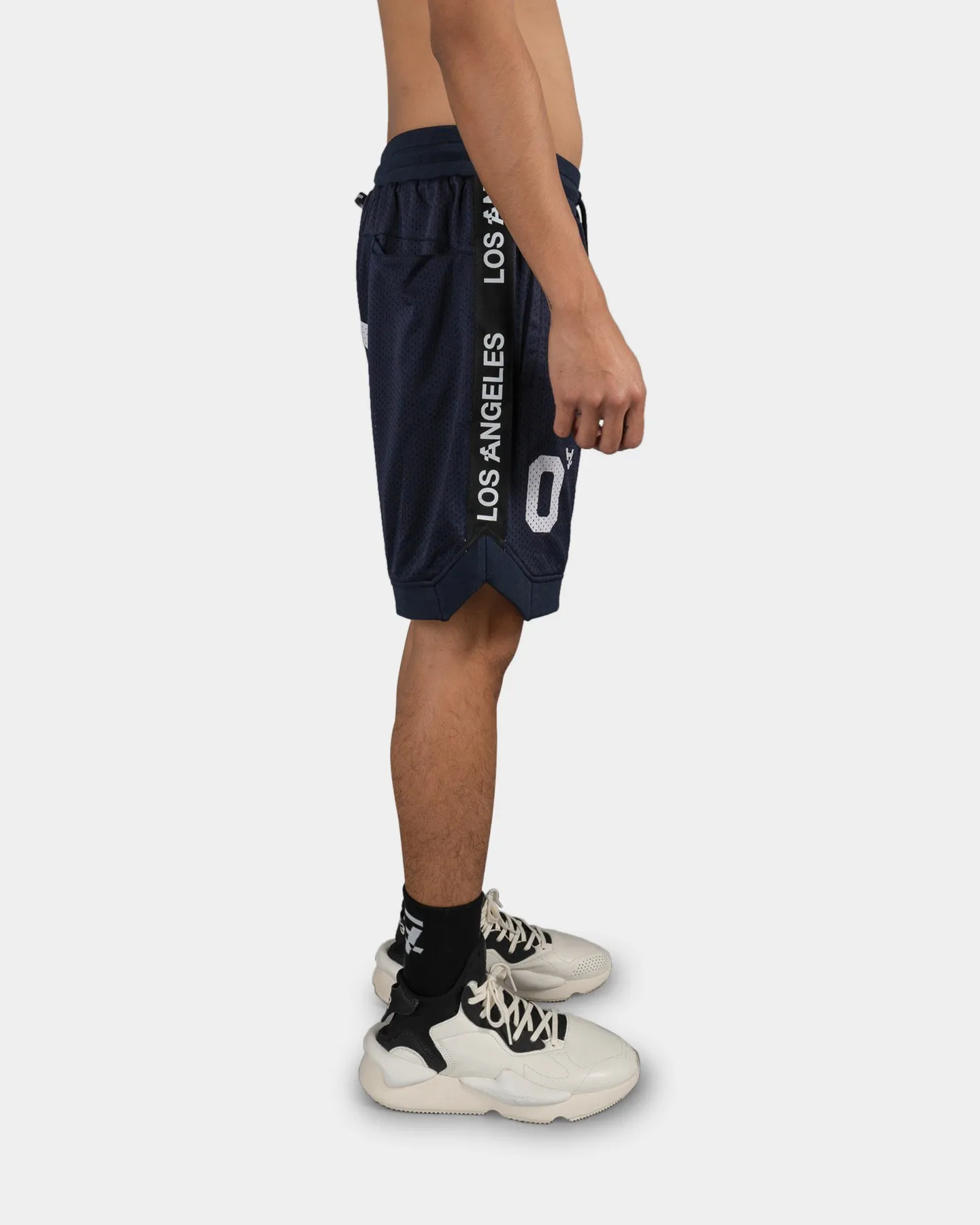 The Anti Order Los Angeles Champions Basketball Short Navy/White Breathable Performance Fit athletic clothing
