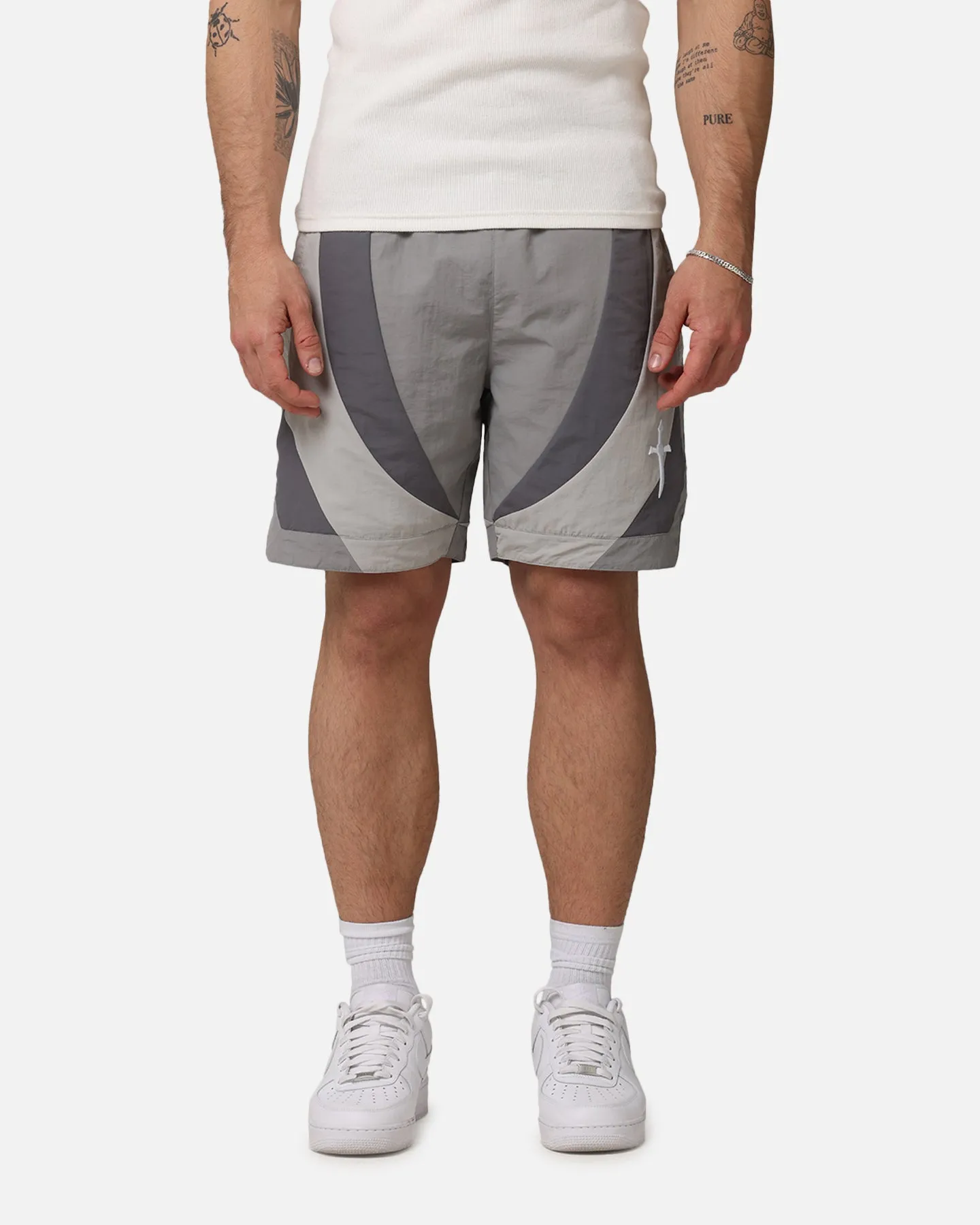 Camping Gear Saint Morta Holy Grail Nylon Shorts Grey