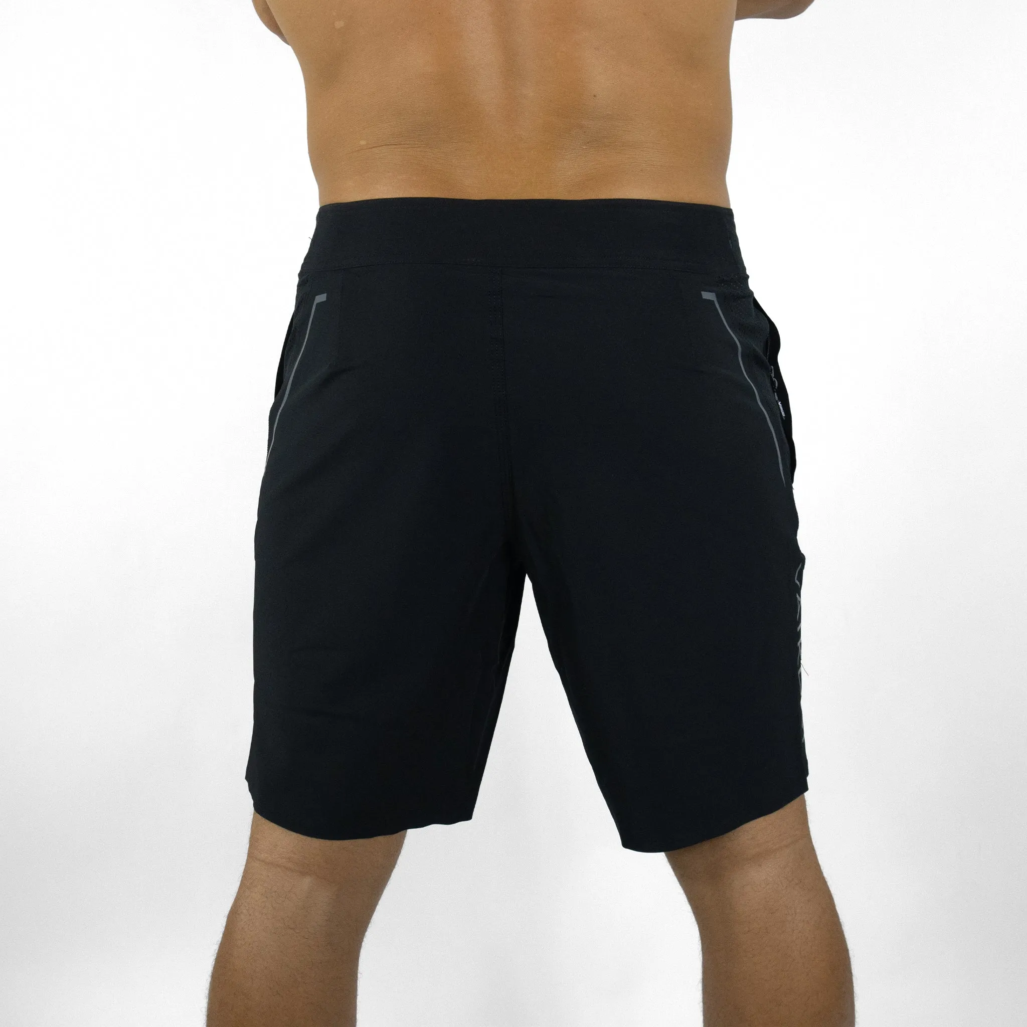 Paddle Boardies - Black Seam Free Construction evening dress