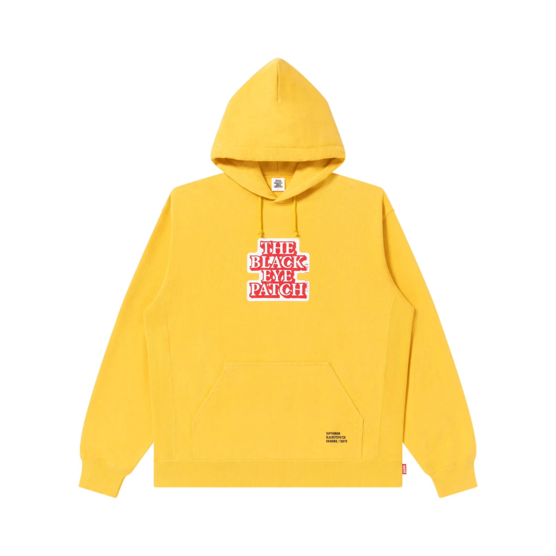 Comfort Wear Trendy Essentials SUPPAIMAN OG LABEL HOODIE YELLOW