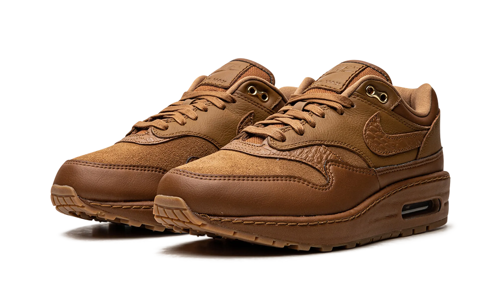 Pair Quick Seamless Interior AIR MAX 1 '87 MNS WMNS "Luxe Ale Brown"