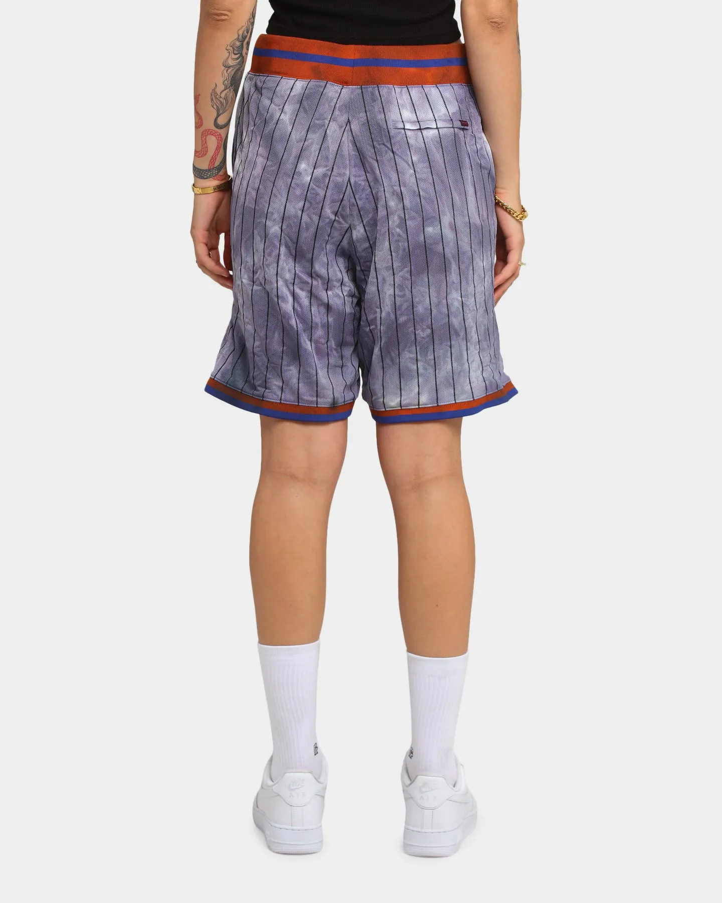 Supreme Dyed Basketball Shorts Royal Chafe Resistant Lining