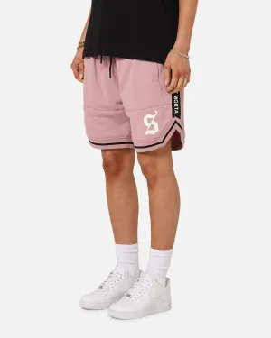 Saint Morta Icon X Fleece Shorts Dusty Pink Stay Cool