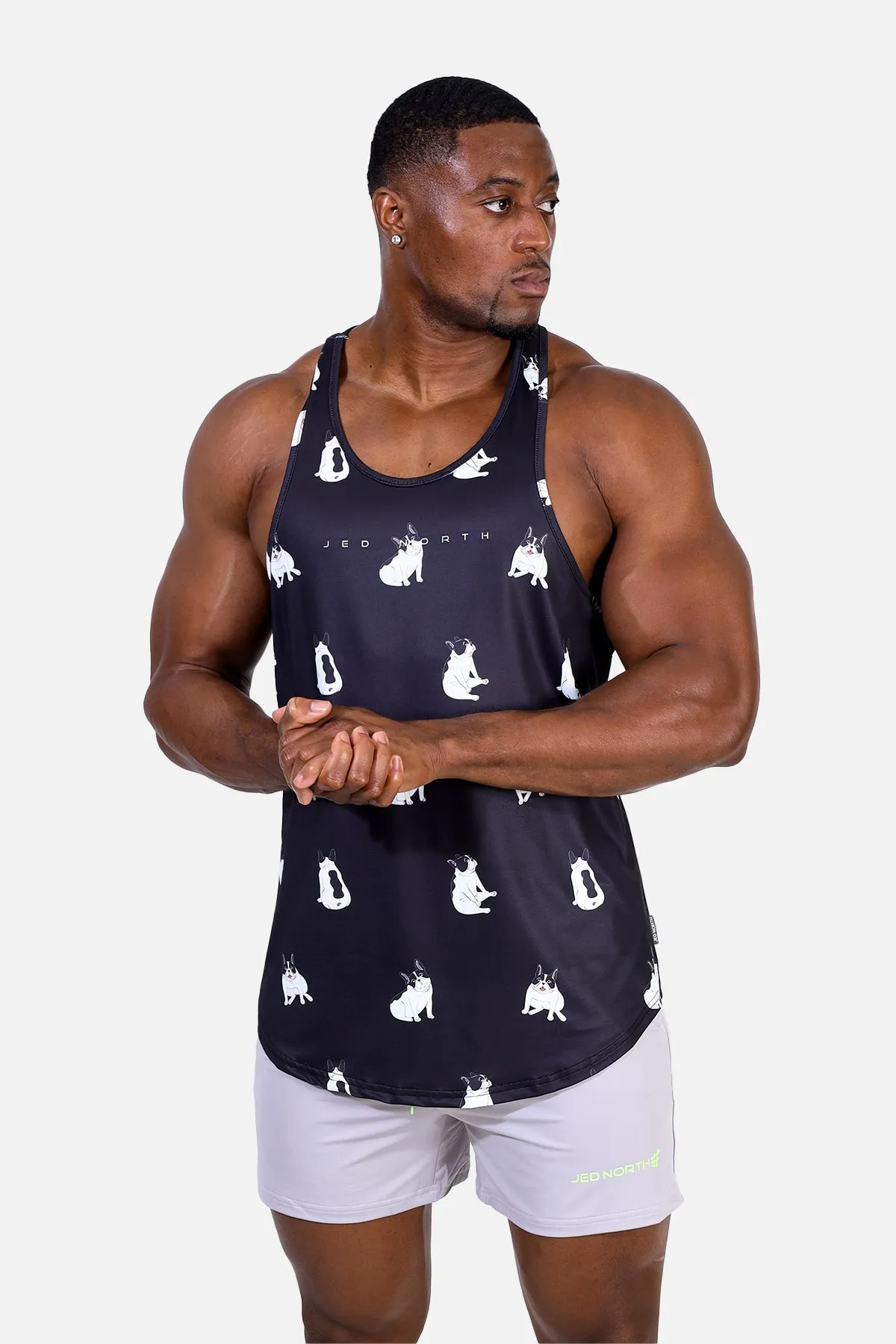 Future - proof low end Graphic Muscle Stringer - Bulldogs