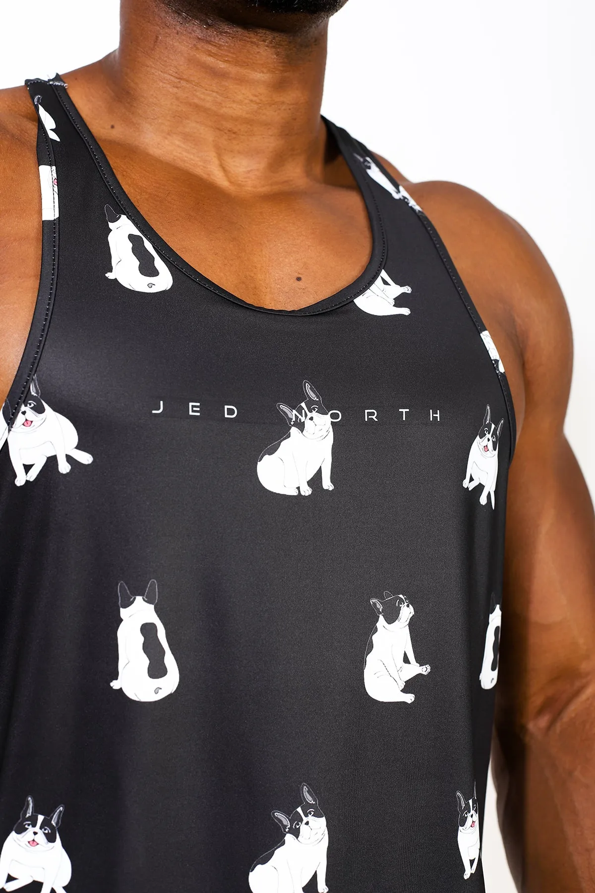 Graphic Muscle Stringer - Bulldogs surveillance Industrial - strength