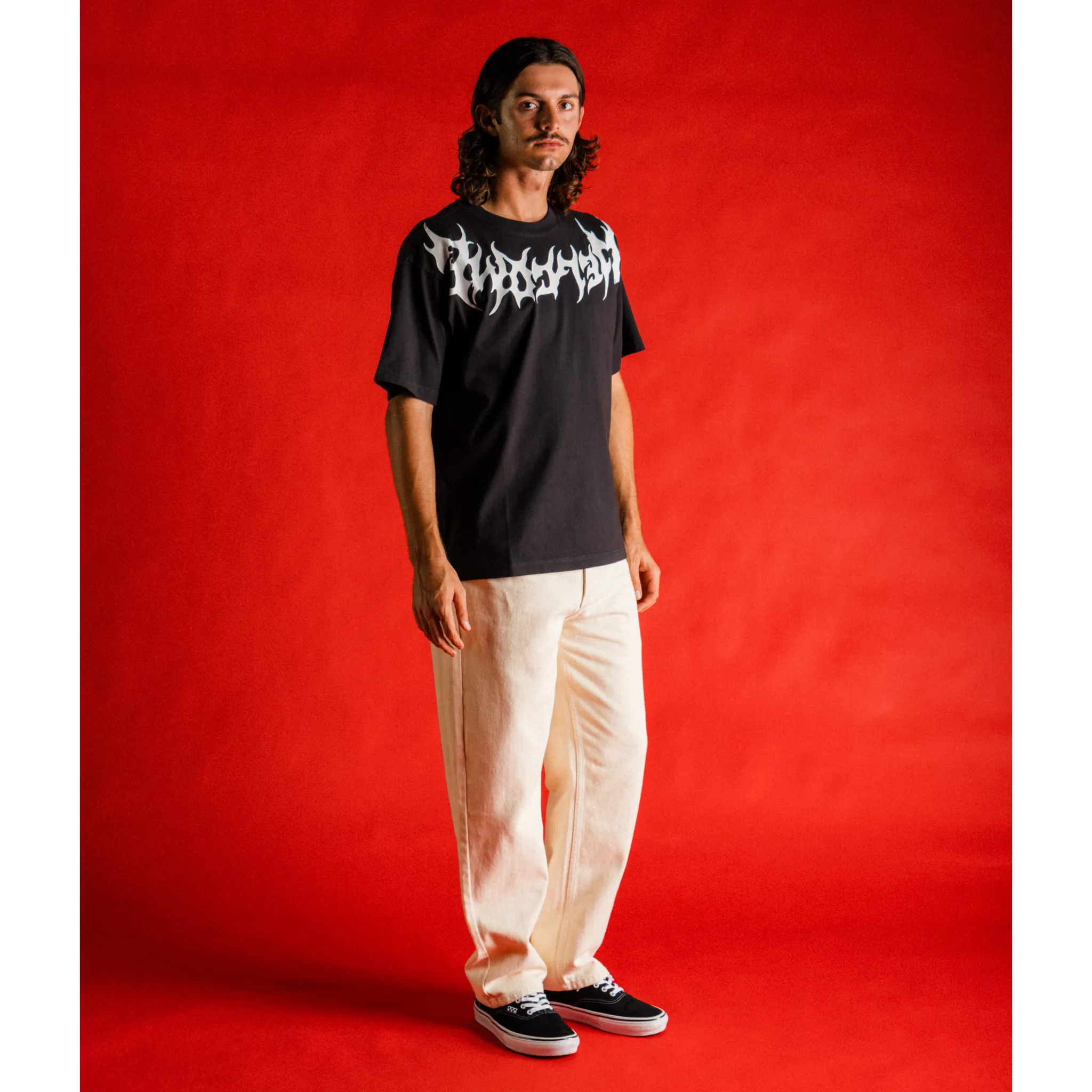 Collar S/S Garment Dyed Tee Fashionable Wear comfortable option