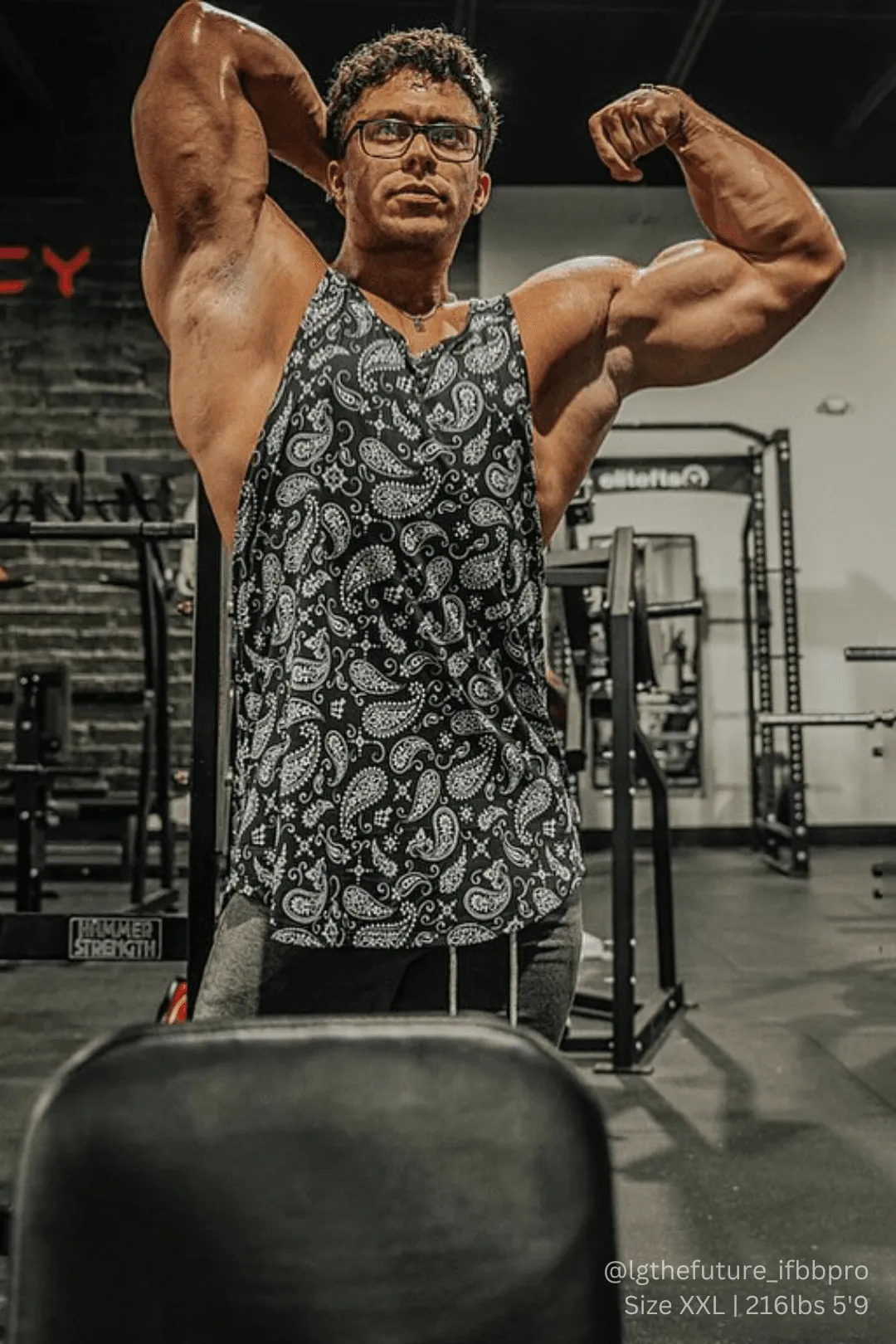 Graphic Muscle Stringer - Paisley autonomous operation