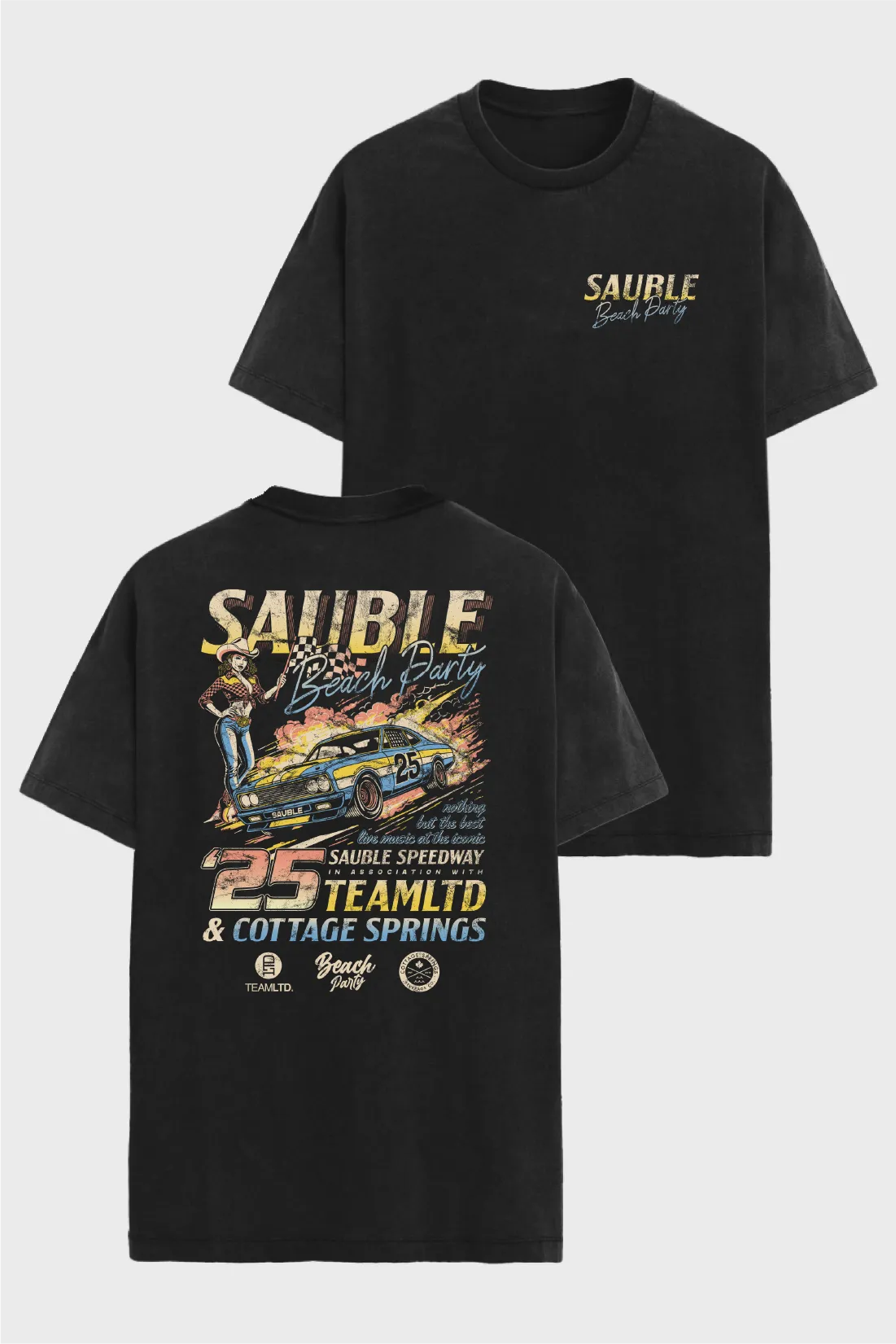 Sauble Beach Party Tee Chic