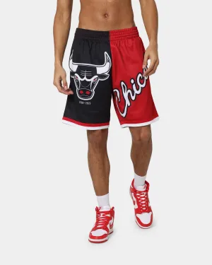 Mitchell & Ness Chicago Bulls Big Face 5.0 Shorts Black Relaxed Waistband