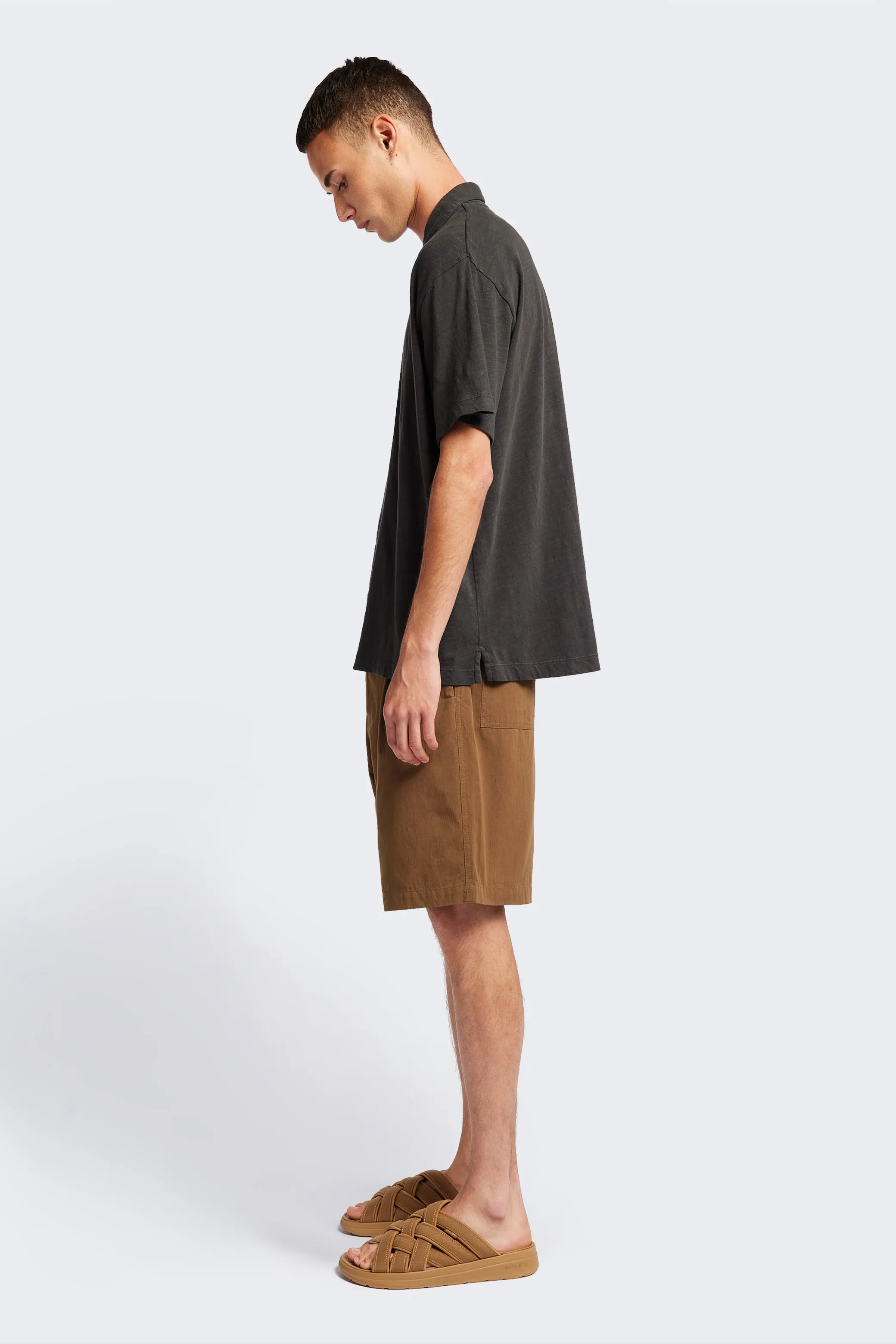 Simple Comfort Wear Tectonic Jersey Shirt Vintage Black