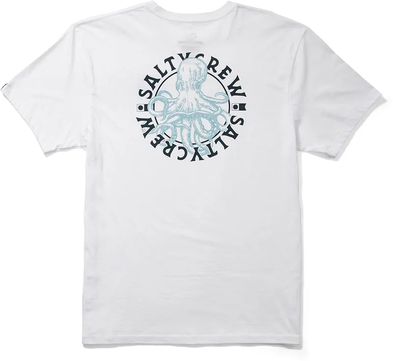 Chilly Day Style Easy Layering Tentacles Premium S/S Tee - White