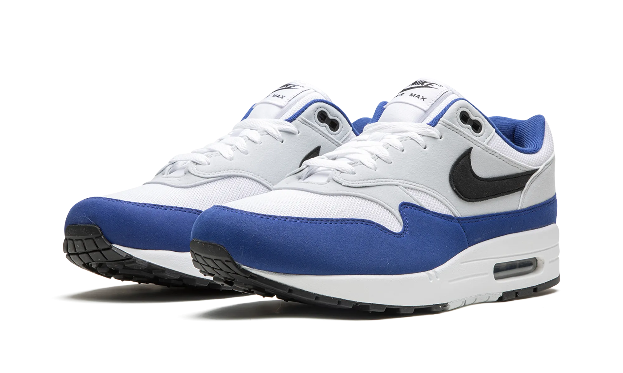 Air Max 1 "Deep Royal Blue" Adjustable Hook and Loop Closure