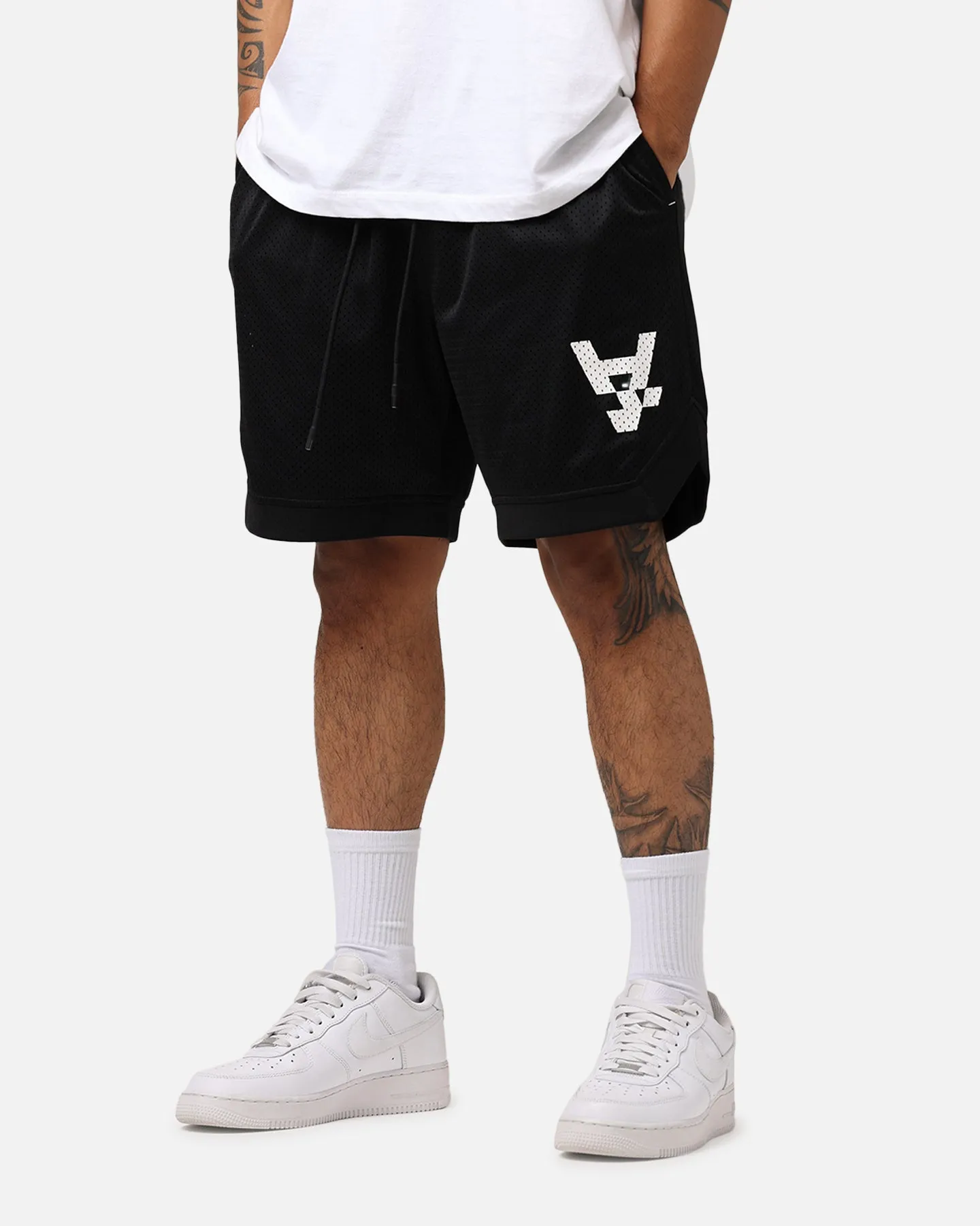 The Anti Order A Logo Basketball Shorts Black Breathable Layer delivery work