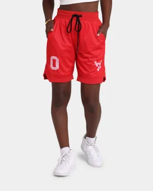gym kit The Anti Order A8 Mesh Basketball Shorts Red/White