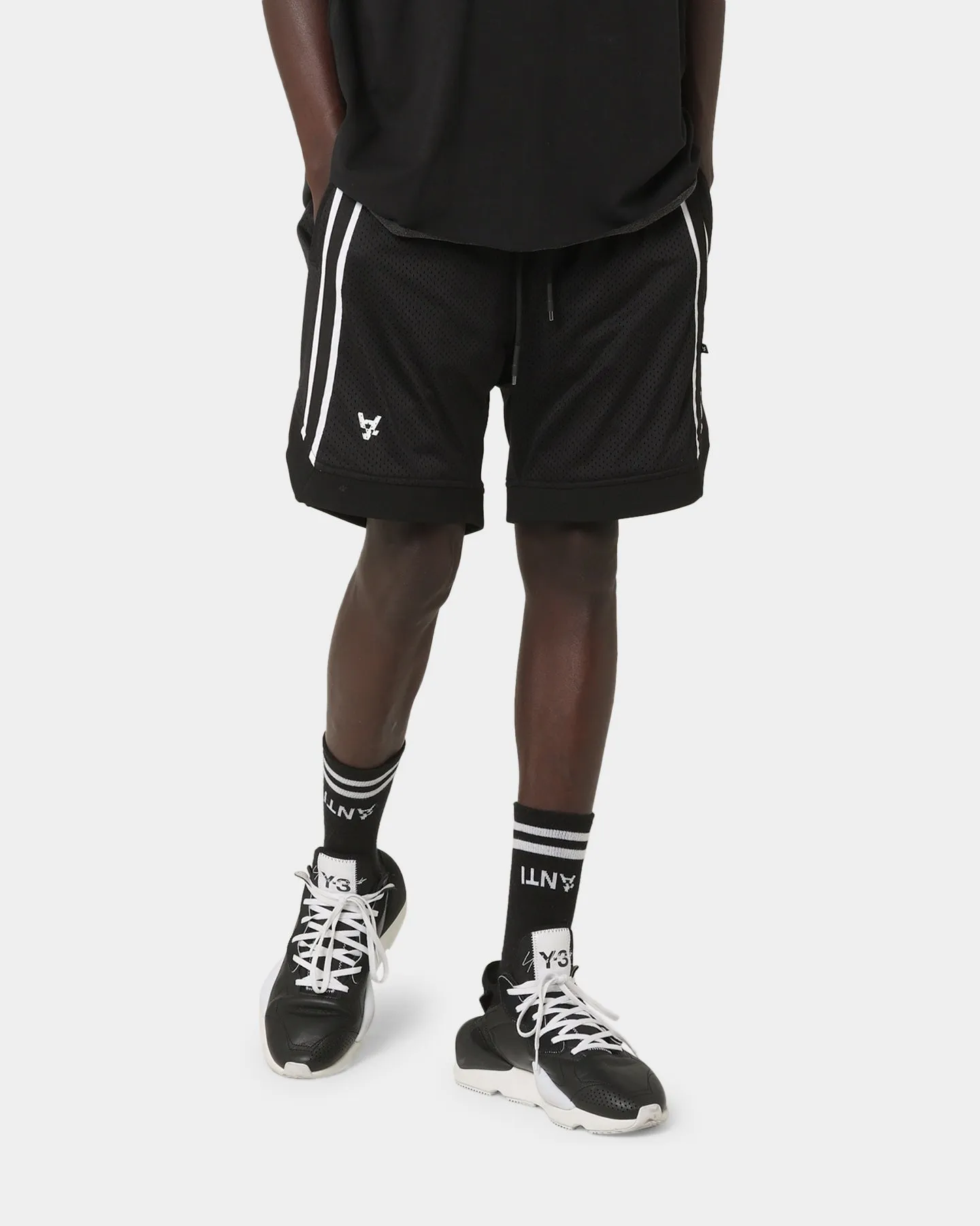 The Anti Order Anti Sport Basketball Shorts Black/White RipstopMaterial