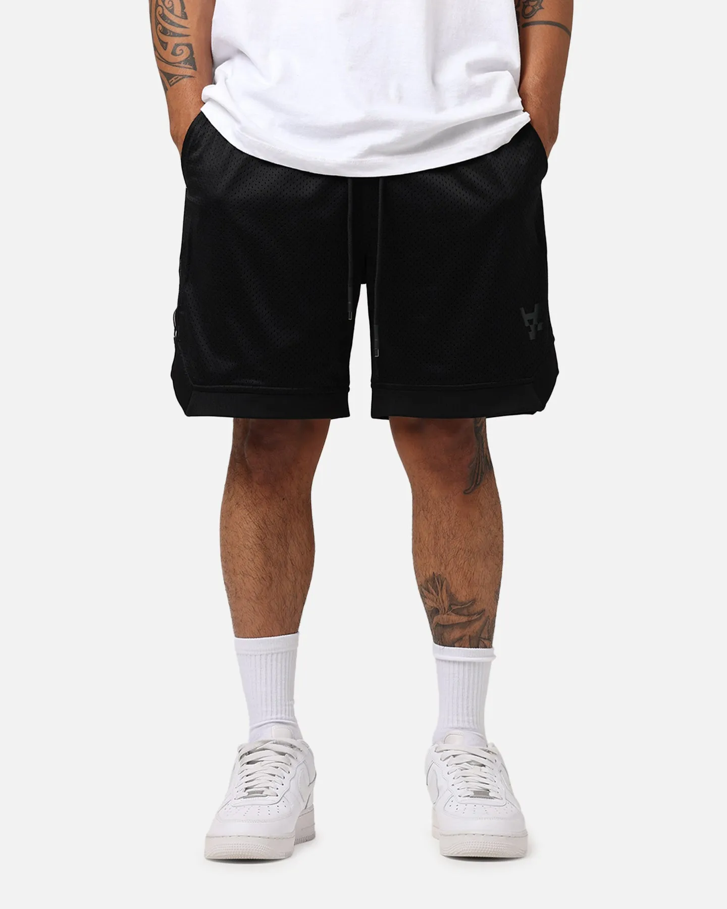 The Anti Order Elite Guard Basketball Shorts Black Easy Flex striped shorts