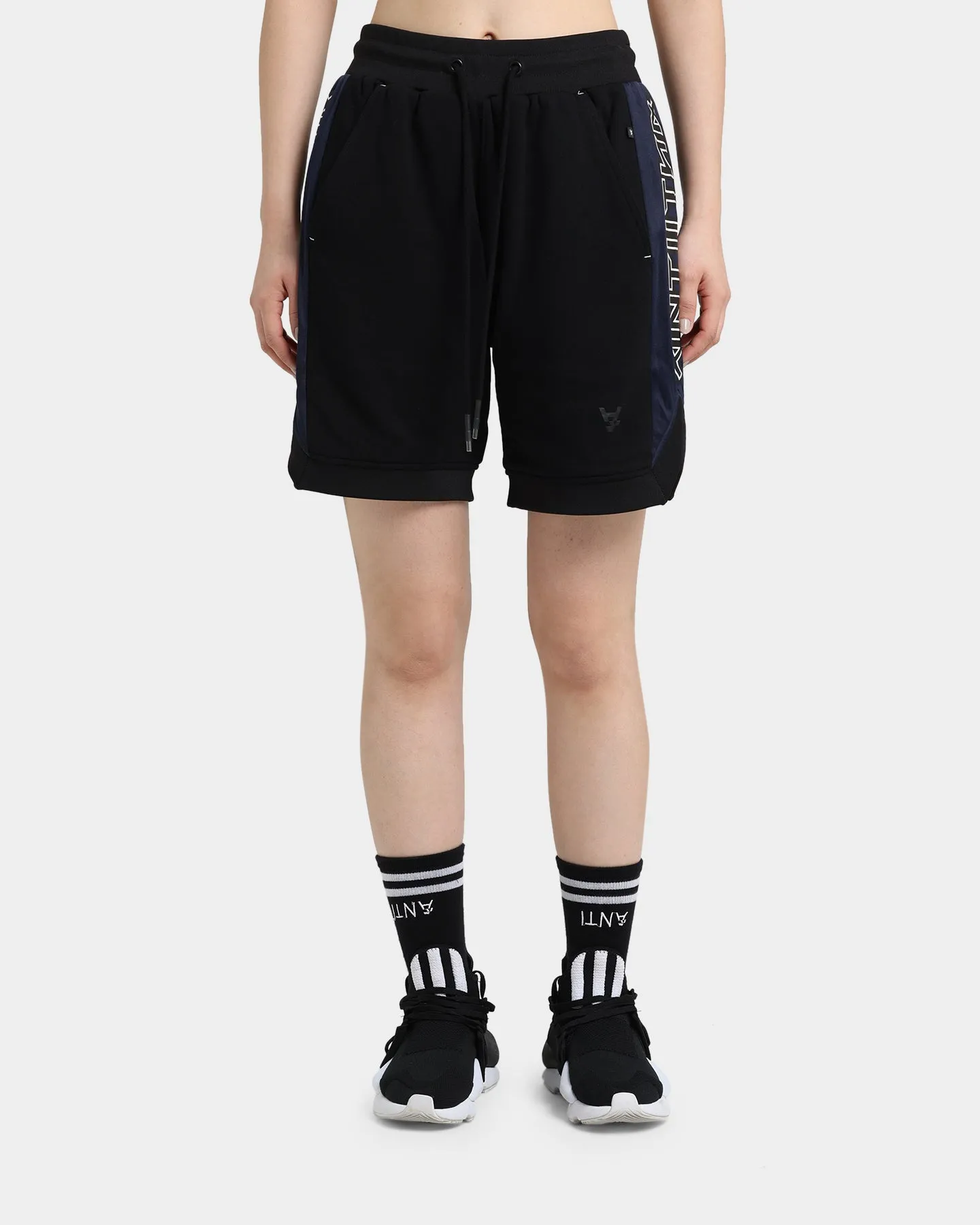 The Anti Order Terminus Shorts Black/Navy maternity option Warm Day