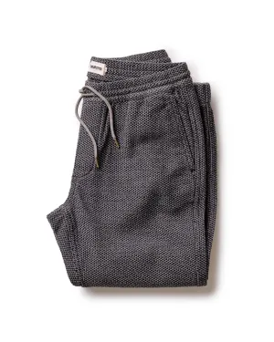 Daily Motion BreathableFabric The Apres Pant in Charcoal Sashiko