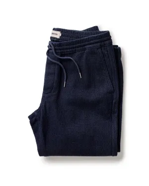Tailored Fit The Apres Pant in Rinsed Indigo Sashiko