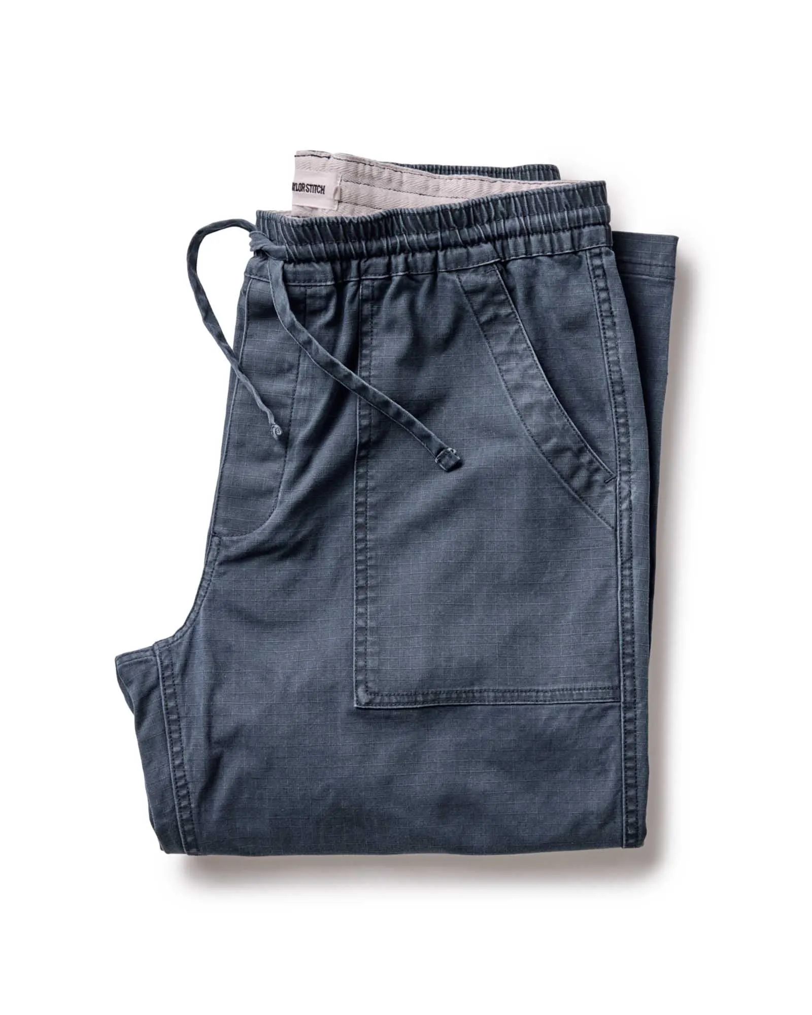 Water Resistant The Breakwater Pant in Dark Navy Ripstop