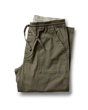 Light and Cozy The Breakwater Pant in Mushroom Ripstop