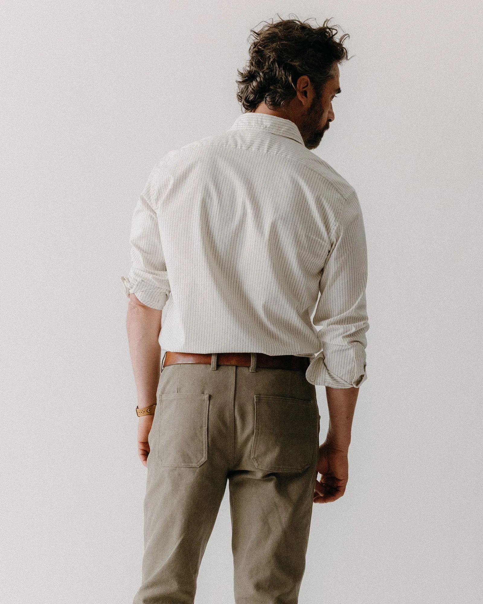 Comfy Ease Ergonomic Cut The Camp Pant in Stone Chipped Canvas