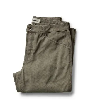 The Camp Pant in Stone Chipped Canvas Fashion Fit