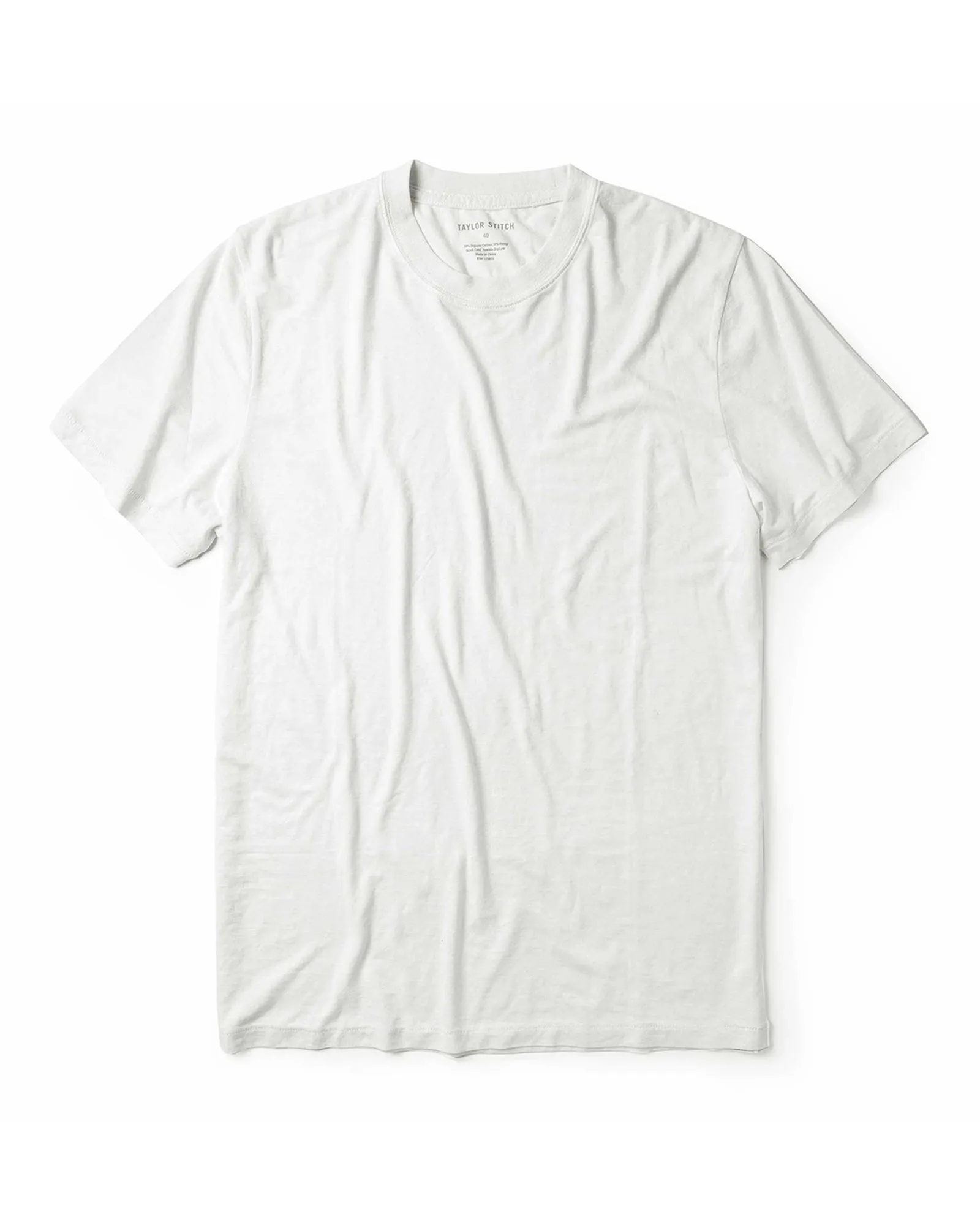 The Cotton Hemp Tee in Natural Odor Resistant Material