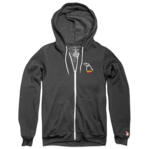 Regular Fit Unisex THE MITTEN SUNSET ALL SEASON ZIP-UP HOODIE (UNISEX)