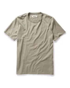 The Organic Cotton Tee in Sage Outdoor Smart