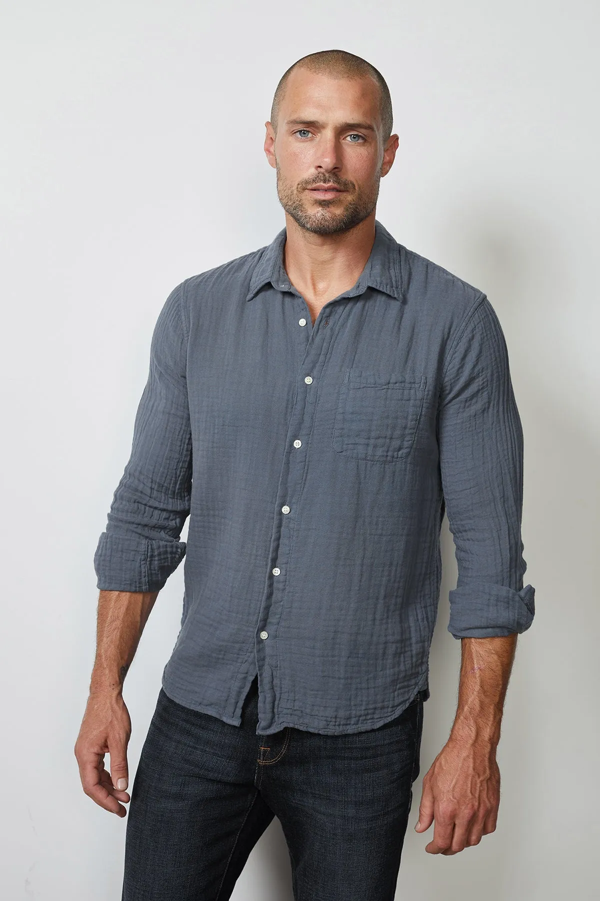 Active Layer ELTON BUTTON-UP SHIRT