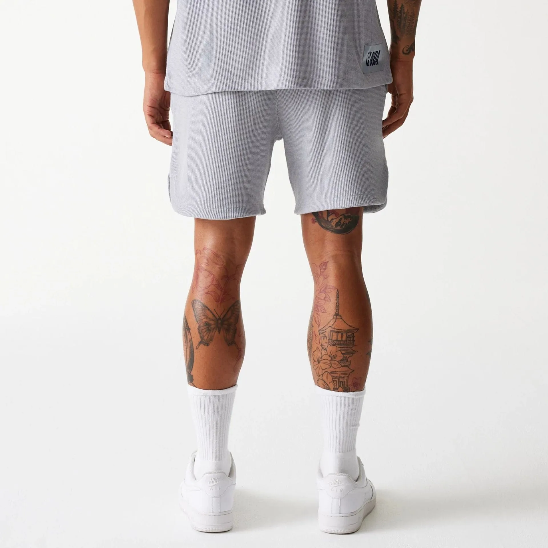 Flexible stretch LA Lakers NBA Waffle Grey Shorts