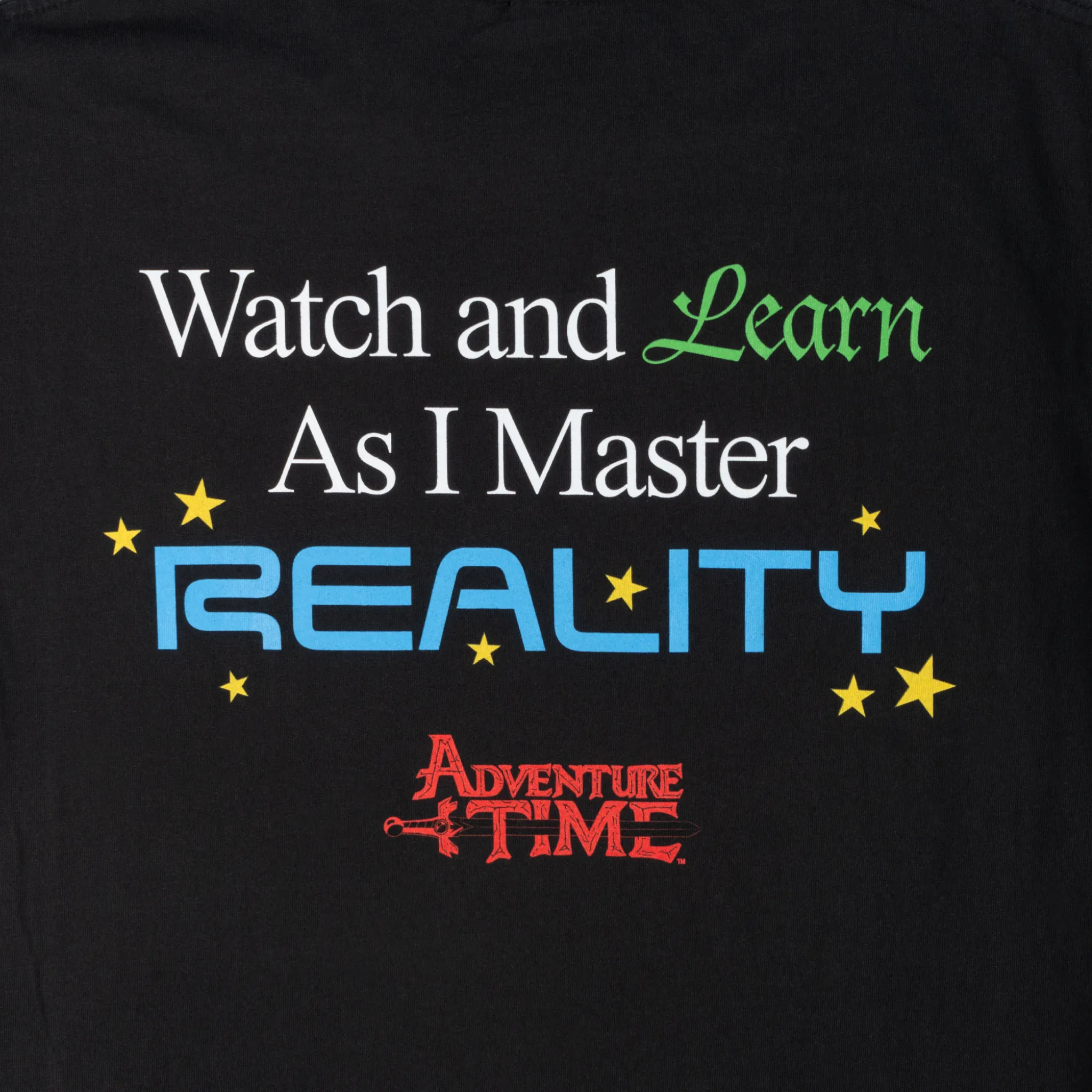 ADVENTURE TIME X WELCOME - Reality Boxy Garment-Dyed Tee Unisex versatility Recycled Polyester Blend