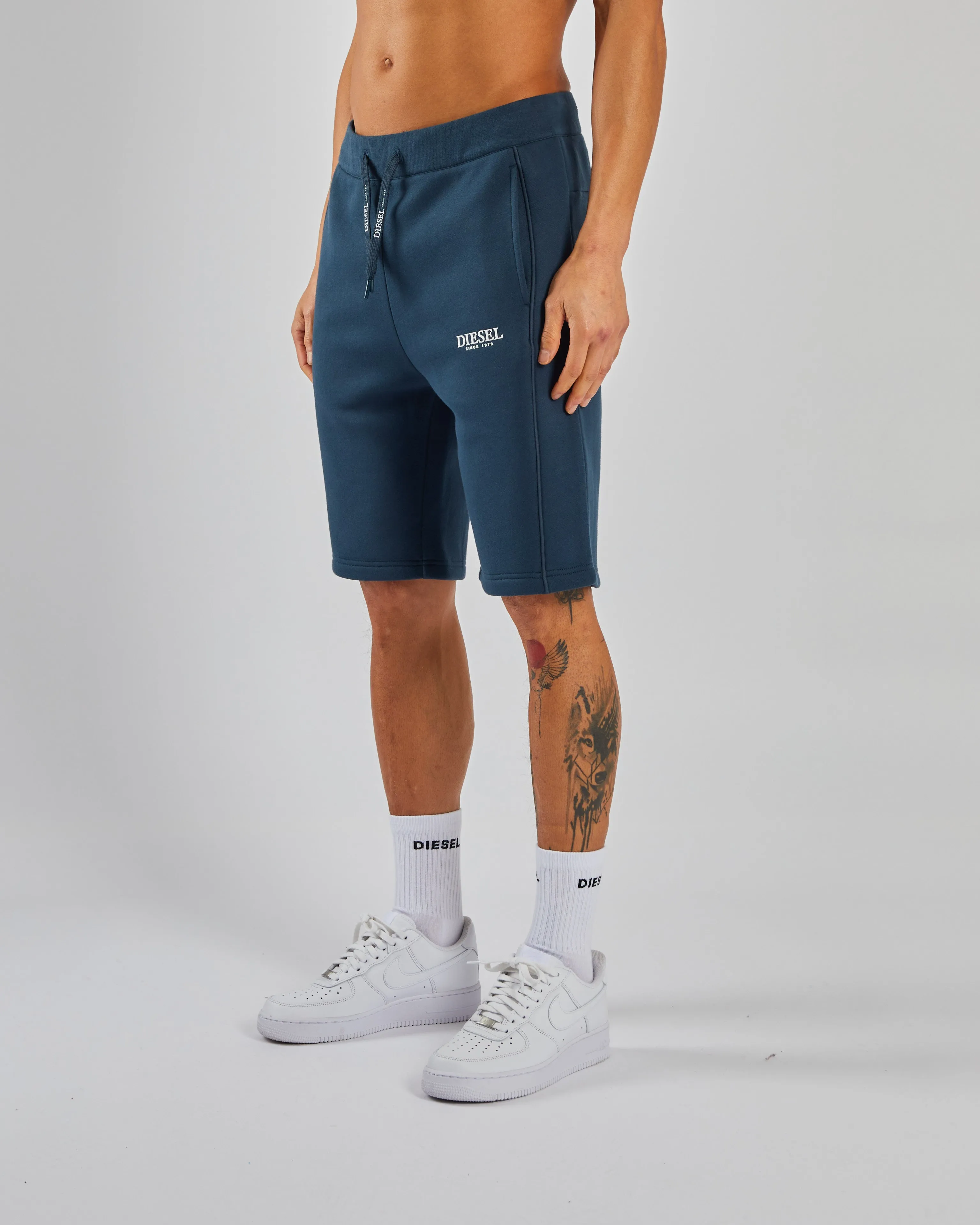 Color Variety Light Fabric Tiago Short Petrol Navy