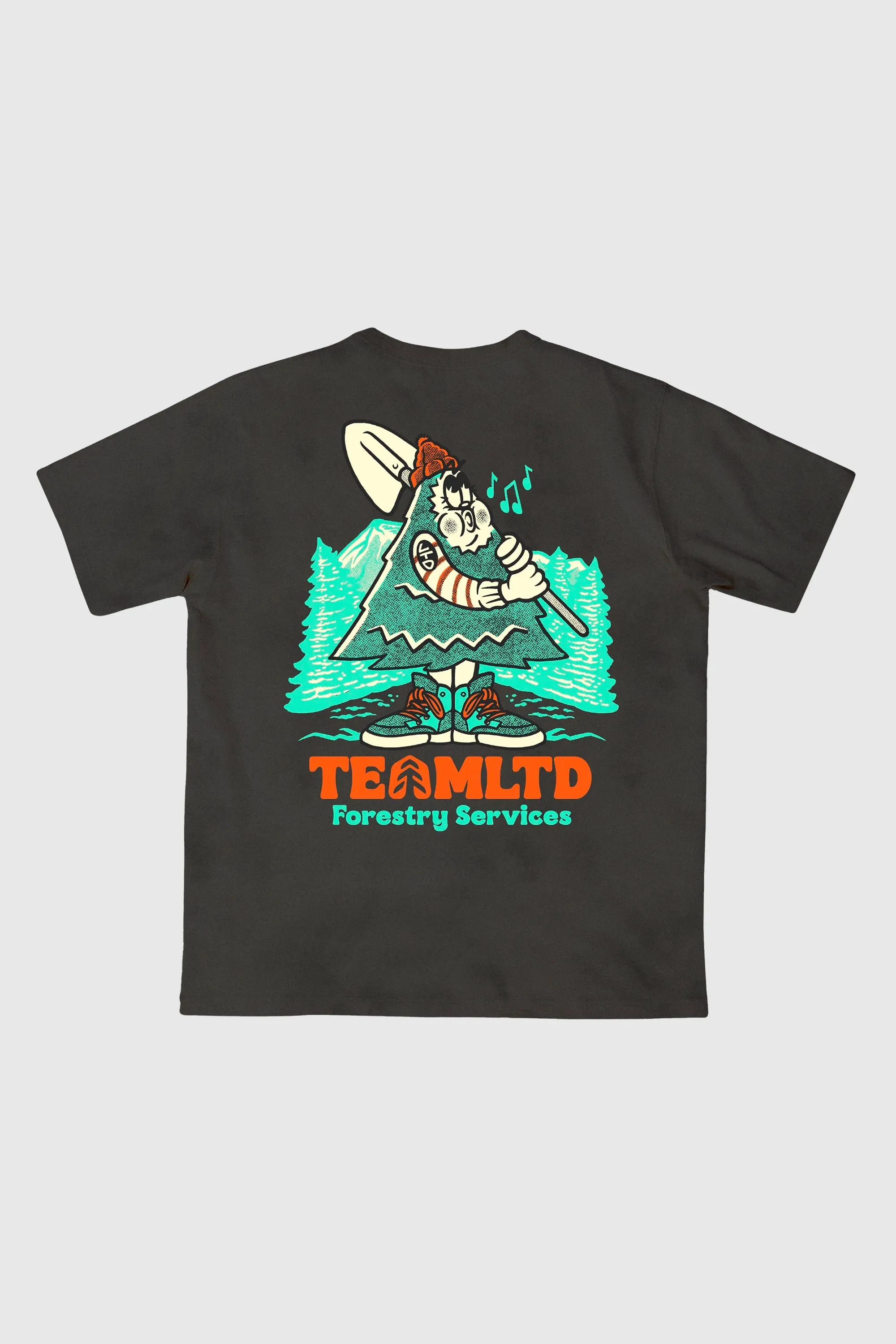 Forestry Tee UV Protective Coating loose but not baggy