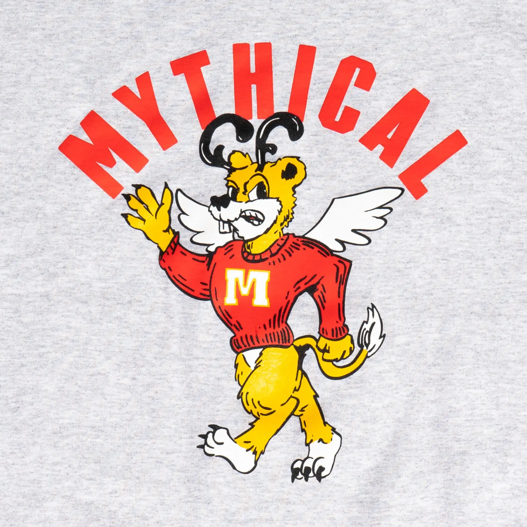 Chill Vibe Mythical Randlers Mascot Sweatshirt (Grey)