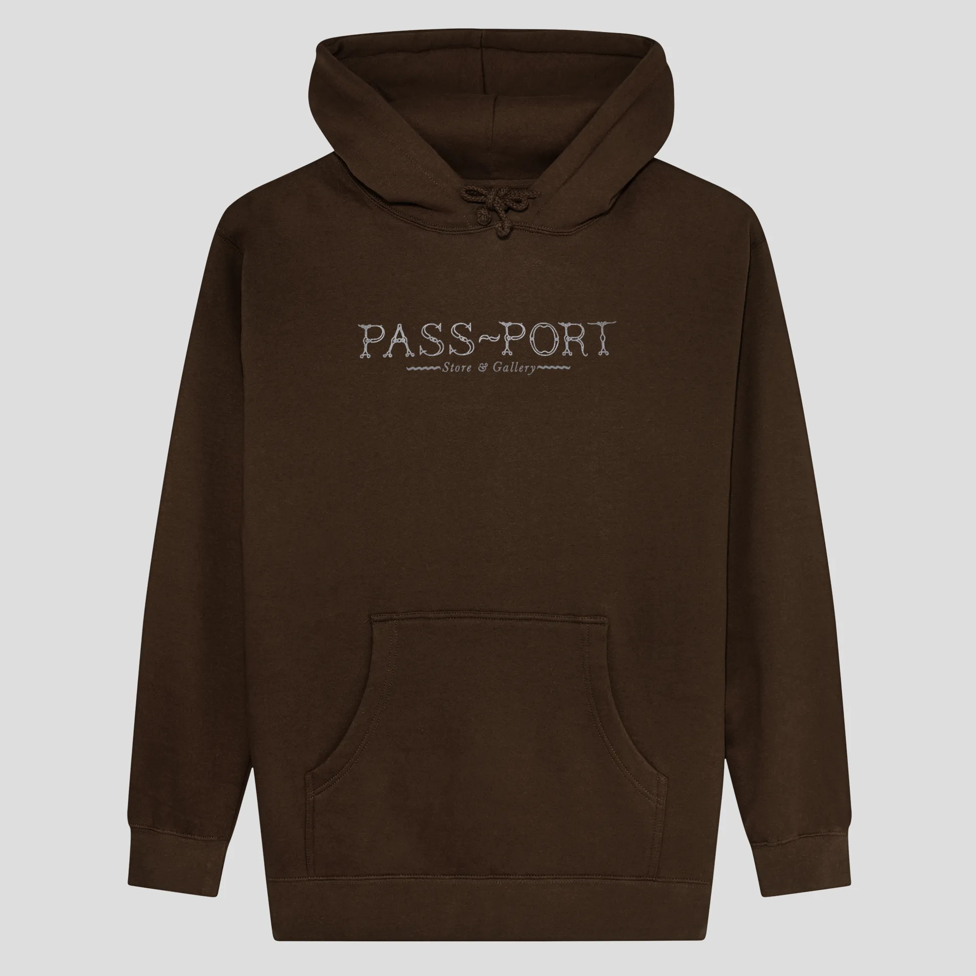 product mountain style allure product sustainable future Pass~Port Store & Gallery Exclusive Wired Logo Hood - Bark