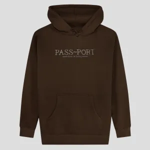 product mountain style allure product sustainable future Pass~Port Store & Gallery Exclusive Wired Logo Hood - Bark