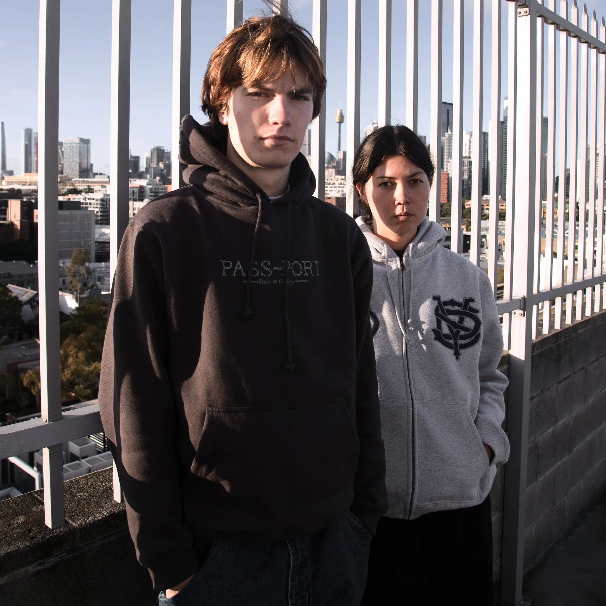 Pass~Port Store & Gallery Exclusive Wired Logo Hood - Bark Daily Minimal