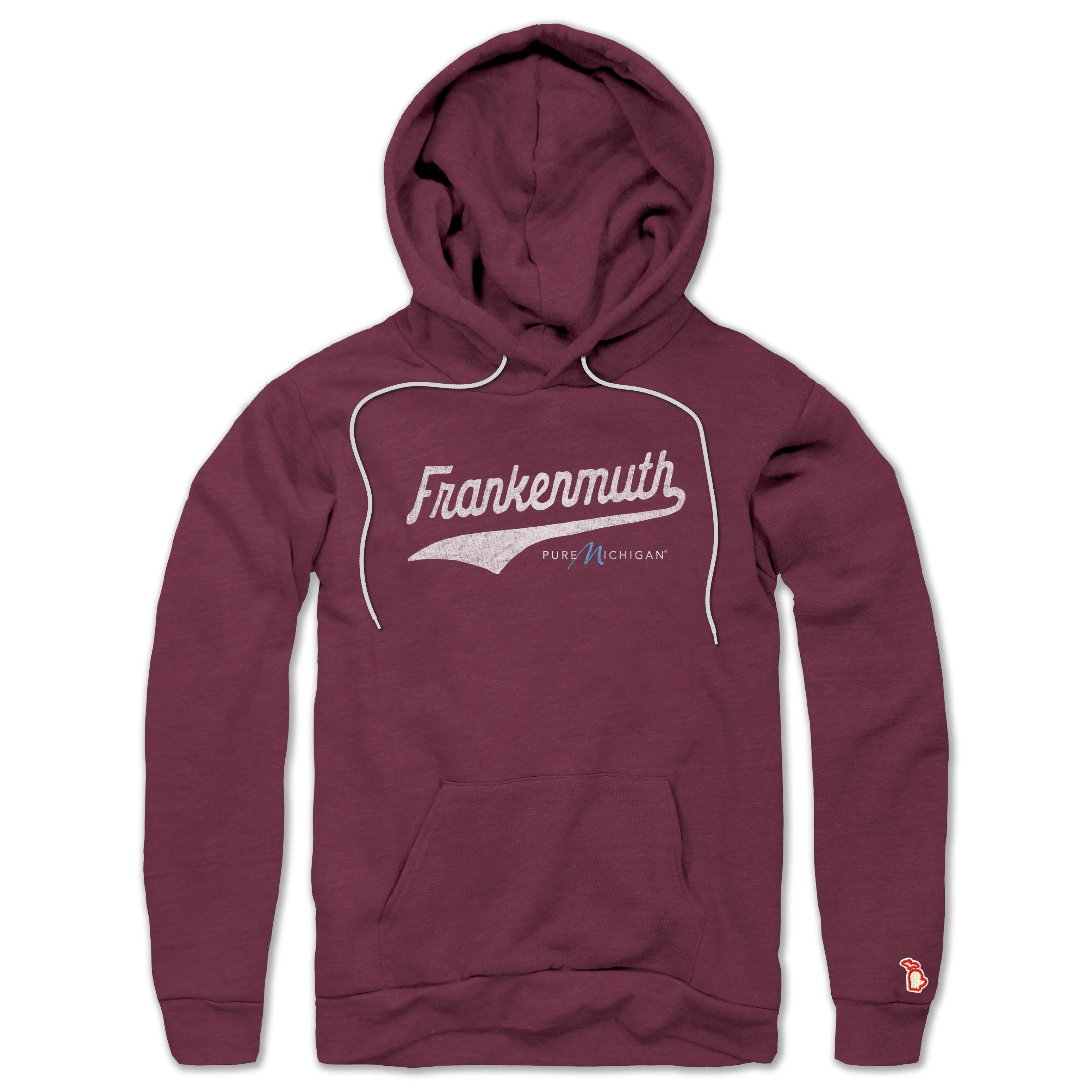 PURE MICHIGAN - FRANKENMUTH SCRIPT ALL SEASON HOODIE (UNISEX) Breathable wear