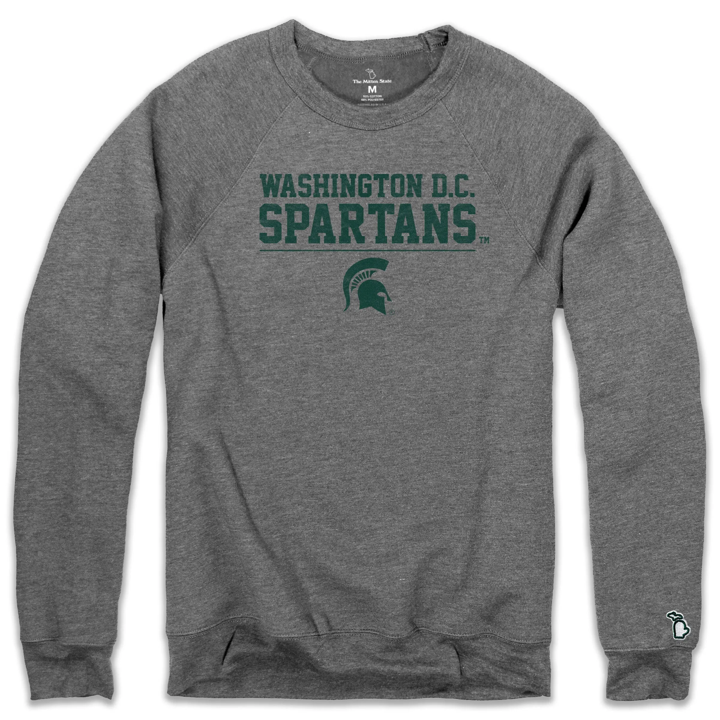 MSU - WASHINGTON DC SPARTANS FLEECE SWEATSHIRT (UNISEX) Soft Touch product launch