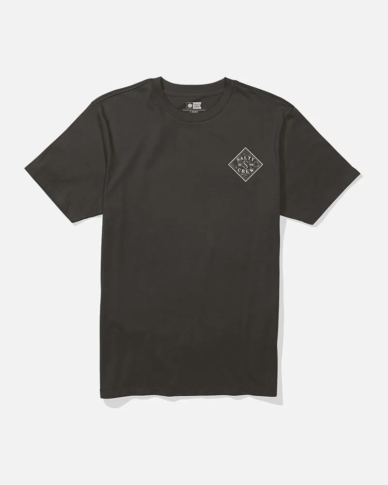 Tippet Fill Ss Tee - Black Summer Ready Dimensional Stability Weave