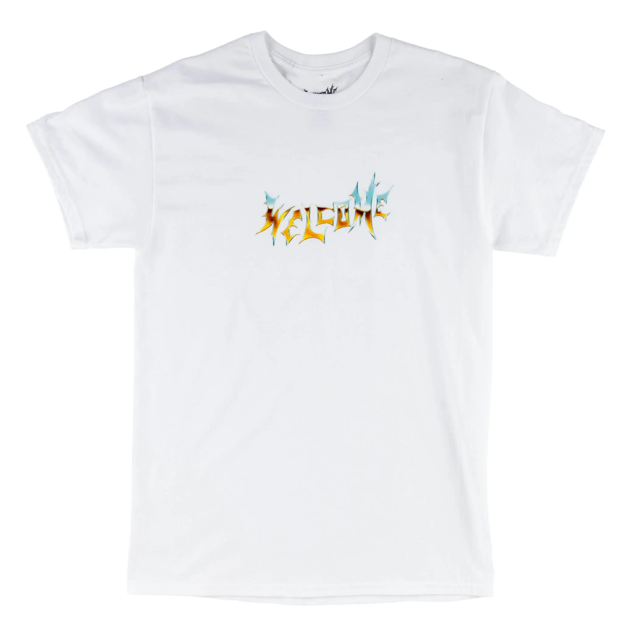 Comfort Design Fit UV Protective Fabric Chrome Vamp Printed Tee - White/Desert