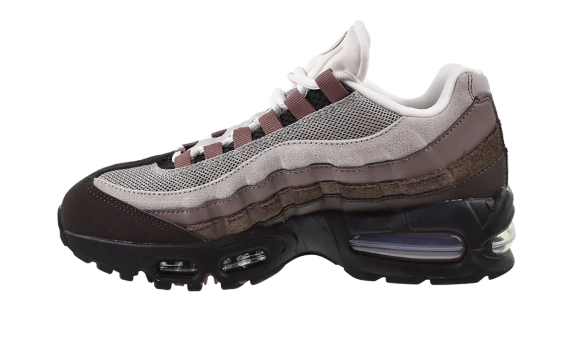 Air Max 95 OG Big Bubble Wmns "Velvet Brown" Dream Walk Rolling Motion Sole