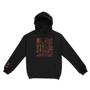Chill Look product after sales service Tour Collage Hoodie