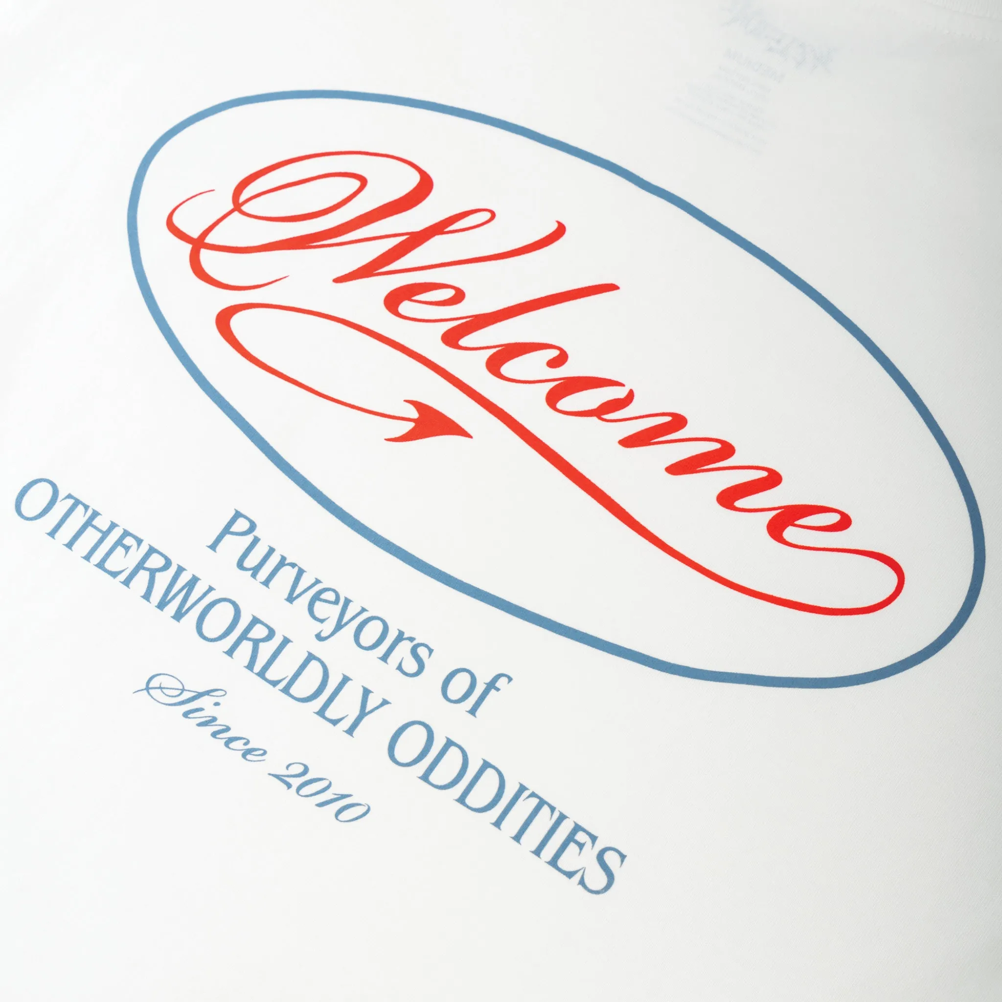 Yoga flexibility Trade Printed Boxy Garment-Dyed Tee - White