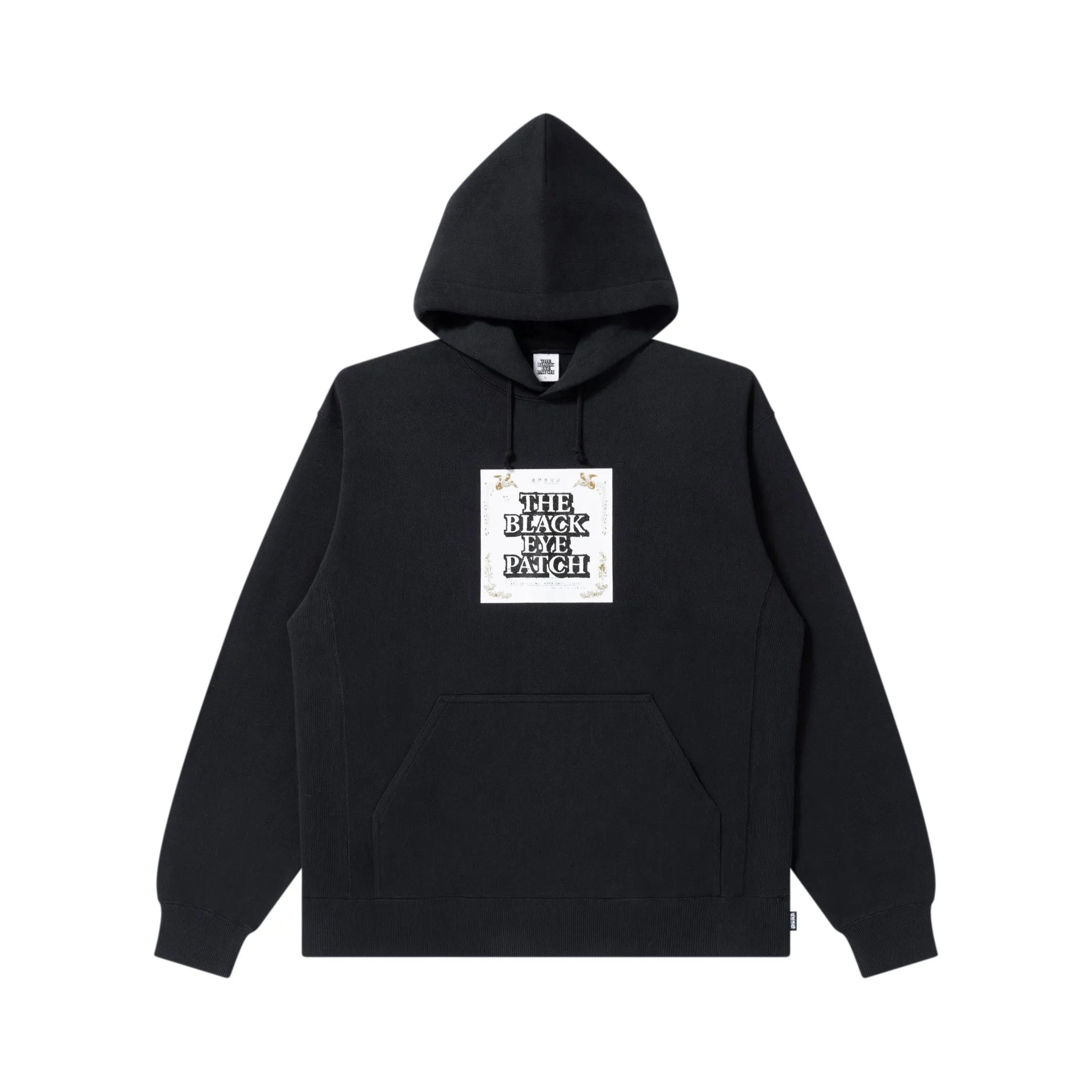 TRADEMARK CERTIFICATE HOODIE BLACK product fair trade Outdoor Essential